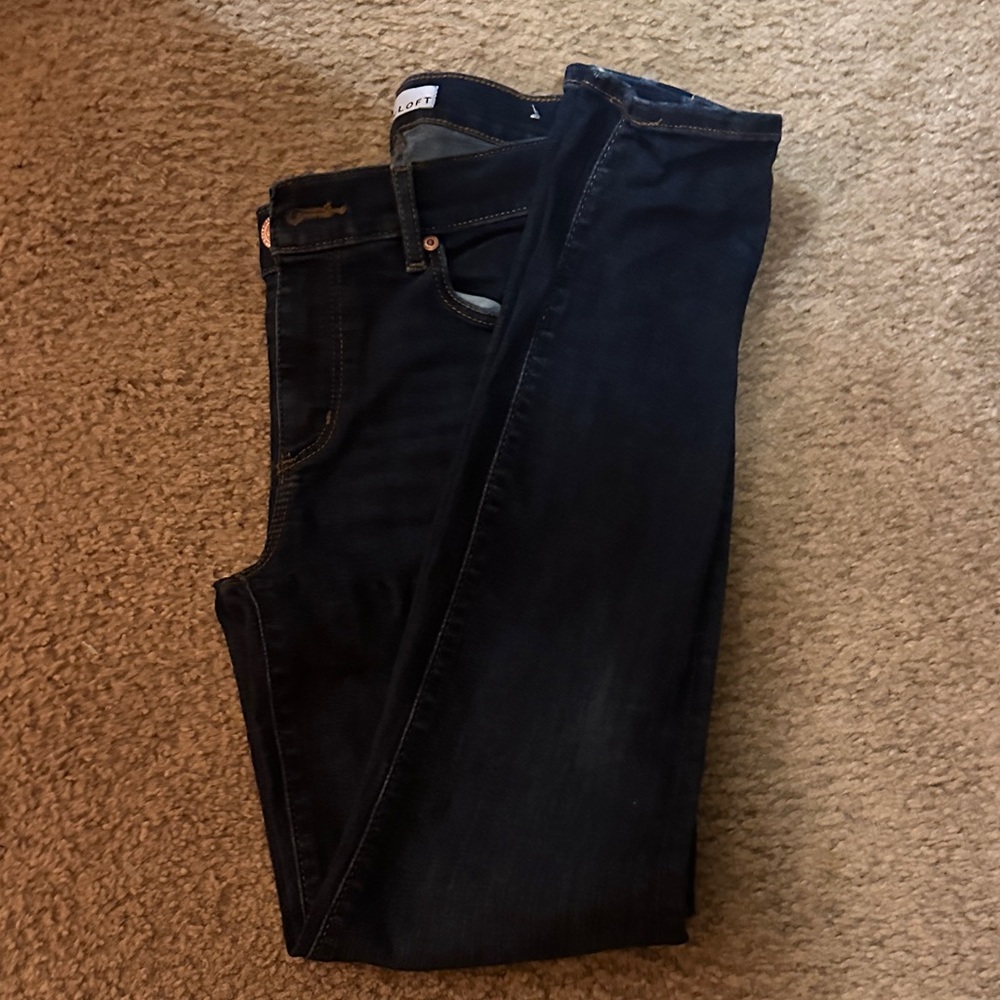 LOFT Dark Blue Women Jeans